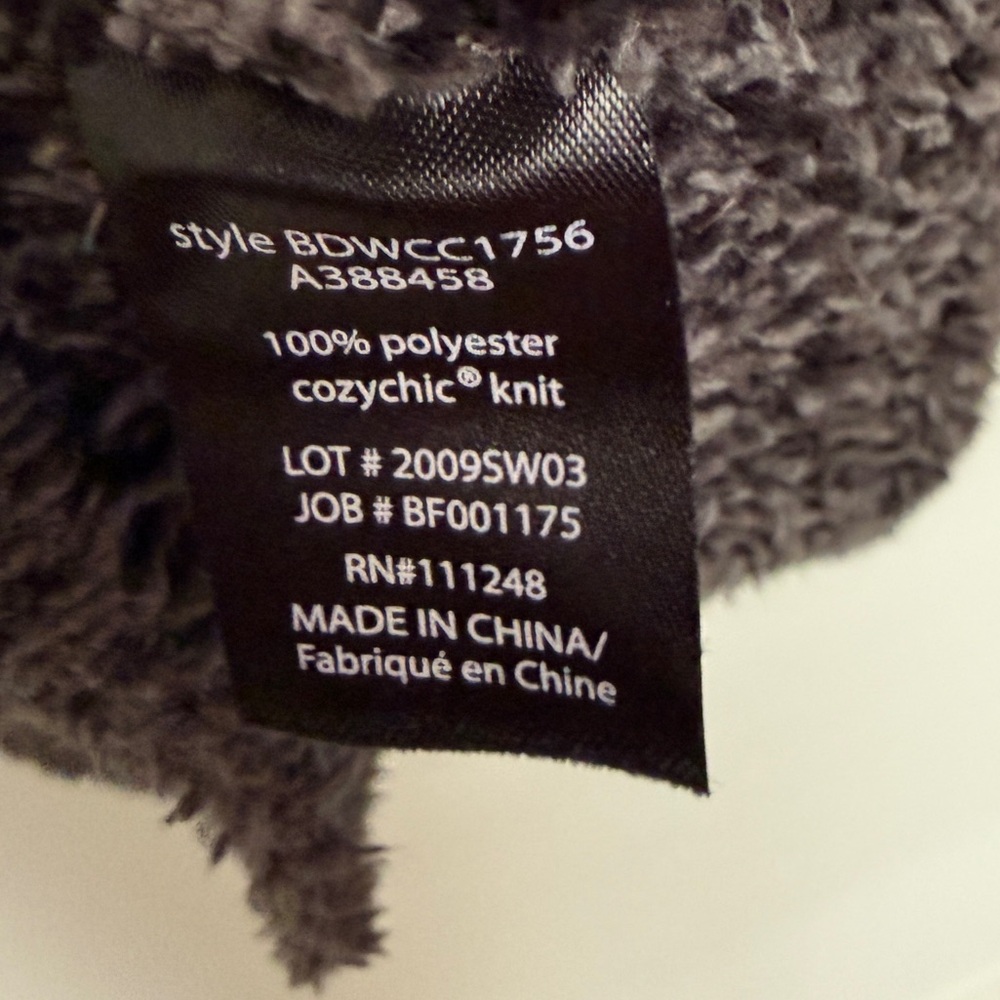 Barefoot Dreams CozyChic Seaside Camo Crewneck Fuzzy Pullover Sweater 3X - Picture 5 of 8